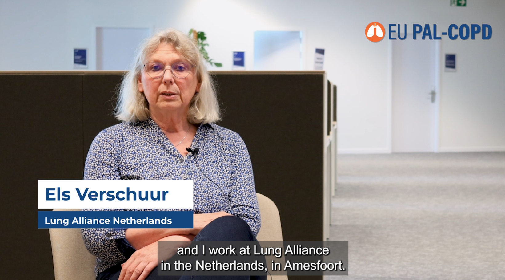 EU PAL-COPD: How we train clinicians to deliver integrated palliative care in COPD? | Els Verschuur